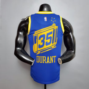 Camisa NBA Golden State Warriors #35 Durant - Train Blue