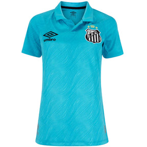 Camisa Santos Comemorativa 25/26 - Torcedor Feminina - Azul
