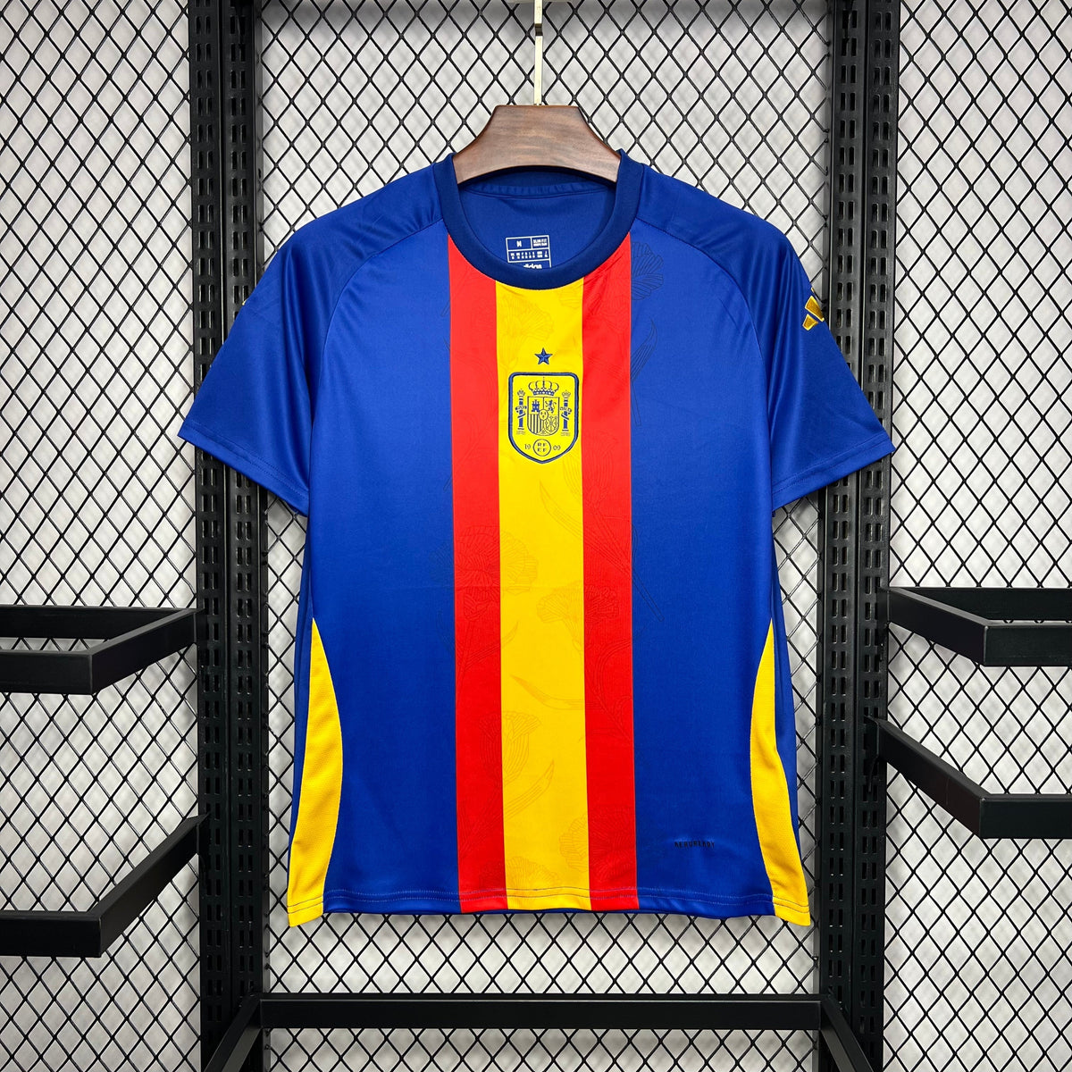 Camisa Espanha Treino 24/25 - Versão Trocedor