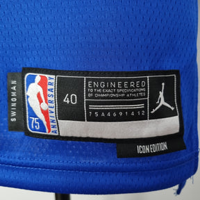 Camisa NBA Orlando Magic #1 McGrady - 75° Aniversário Blue