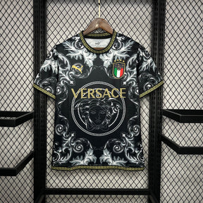Camisa Itália Versace Co-Branded Edition 23/24 - Adidas Torcedor Masculina