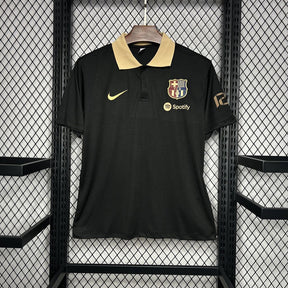 Camisa Barcelona Polo Black 24/25