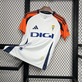 Camisa Real Oviedo Away 24/25 - Adidas Torcedor Masculina