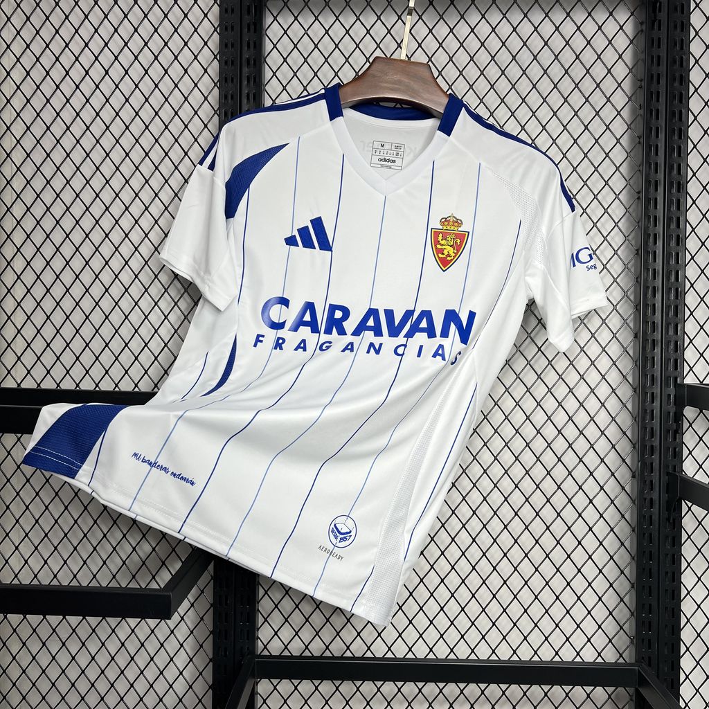 Camisa Real Zaragoza Home 24/25 - Torcedor Masculina