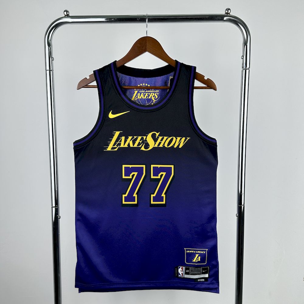 Camisa NBA Lakers #77 Doncic City Edition - 24/25