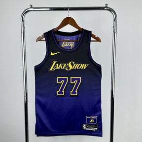 Camisa NBA Lakers #77 Doncic City Edition - 24/25
