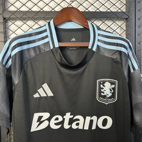 Camisa Aston Villa Away 25/26 Castore Torcedor Masculina - Lançamento