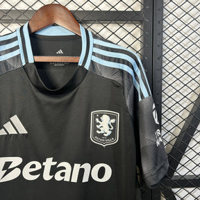 Camisa Aston Villa Away 25/26 Castore Torcedor Masculina - Lançamento