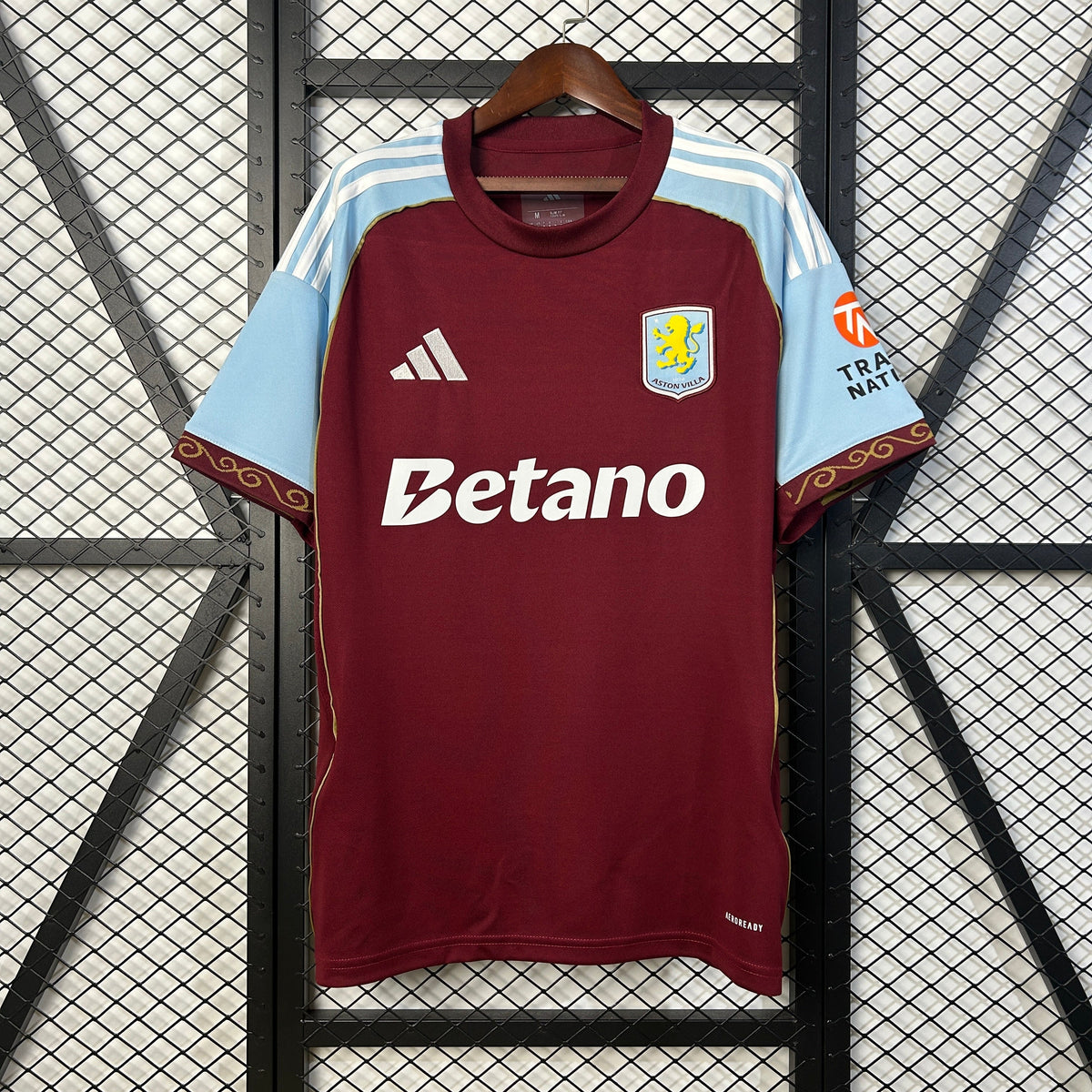 Camisa Aston Villa Home 25/26 Castore Torcedor Masculina - Lançamento
