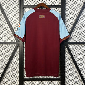 Camisa Aston Villa Home 25/26 Castore Torcedor Masculina - Lançamento