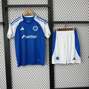 Kit Infantil Cruzeiro Titular 25/26 - Lançamento