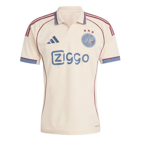Camisa Ajax III Comemorativa 25/26 Adidas Masculina - Creme [PRÉ-VENDA]