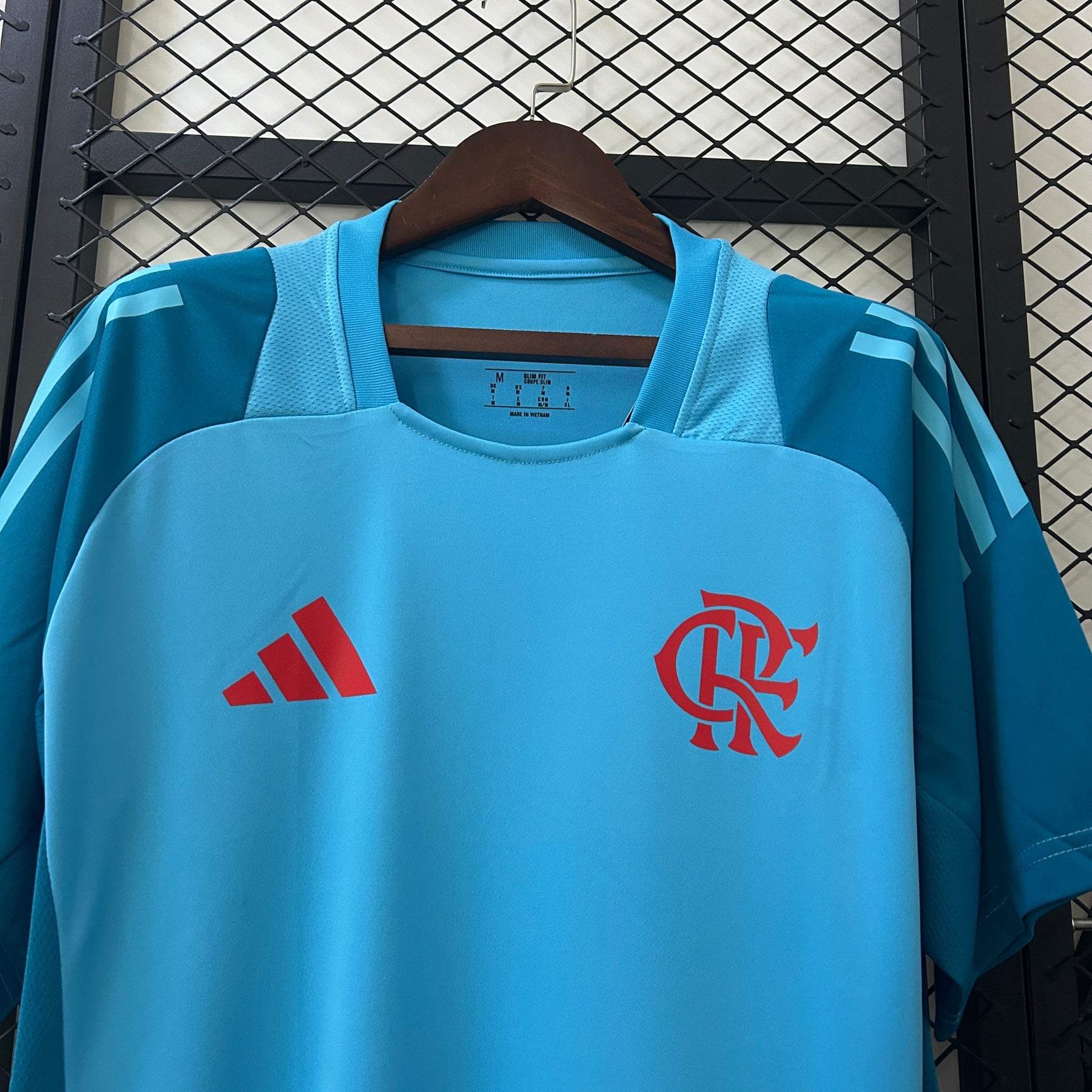 Camisa Flamengo Treino Azul 25/26 - Versão Torcedor - Lançamento
