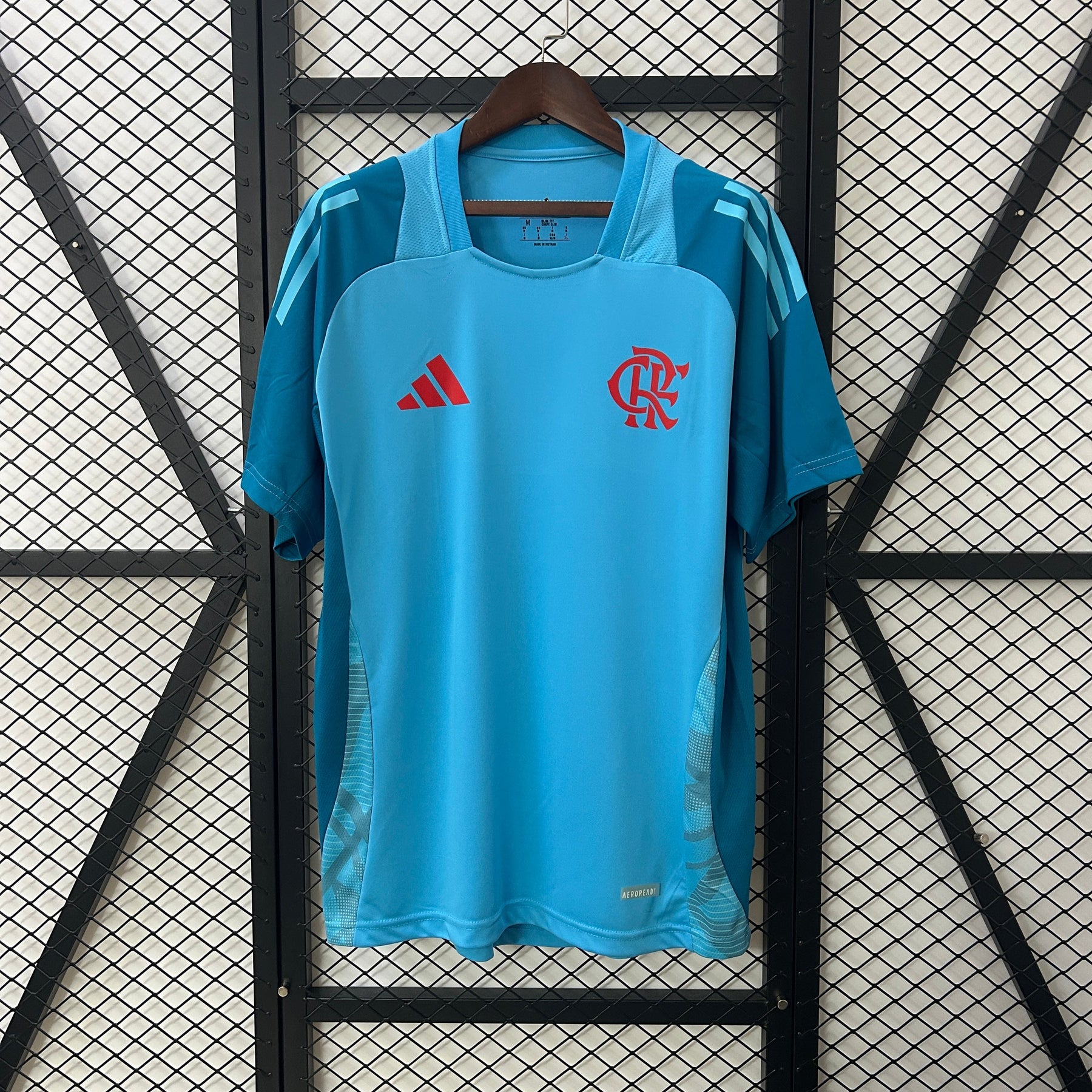 Camisa Flamengo Treino Azul 25/26 - Versão Torcedor - Lançamento