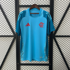Camisa Flamengo Treino Azul 25/26 - Versão Torcedor - Lançamento