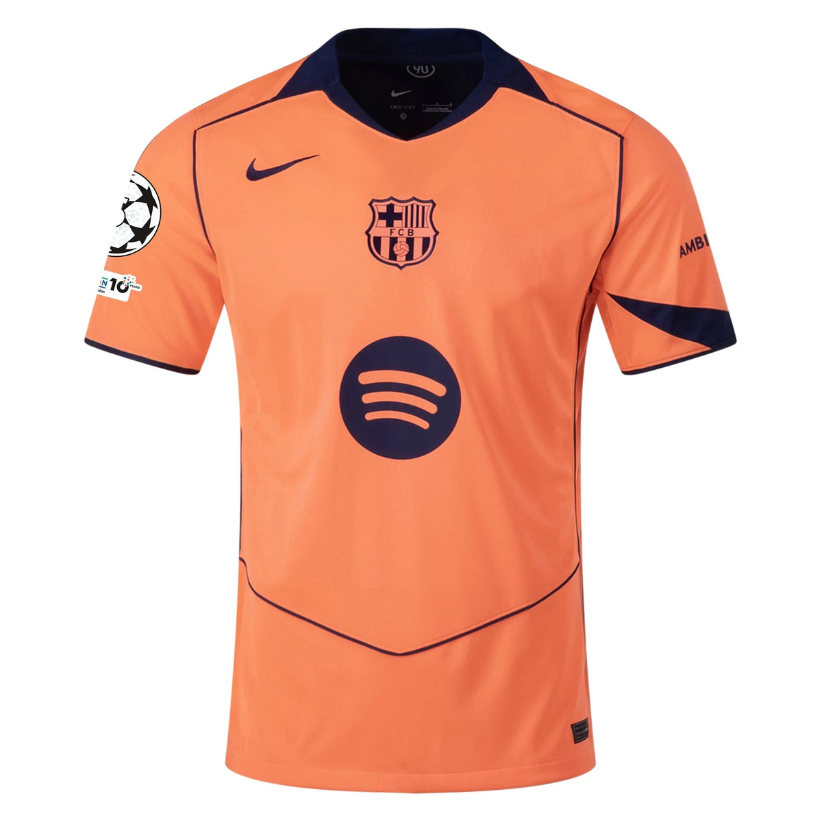 Camisa Barcelona Terceira 25/26 Jogador Champions League - Nike Total 90