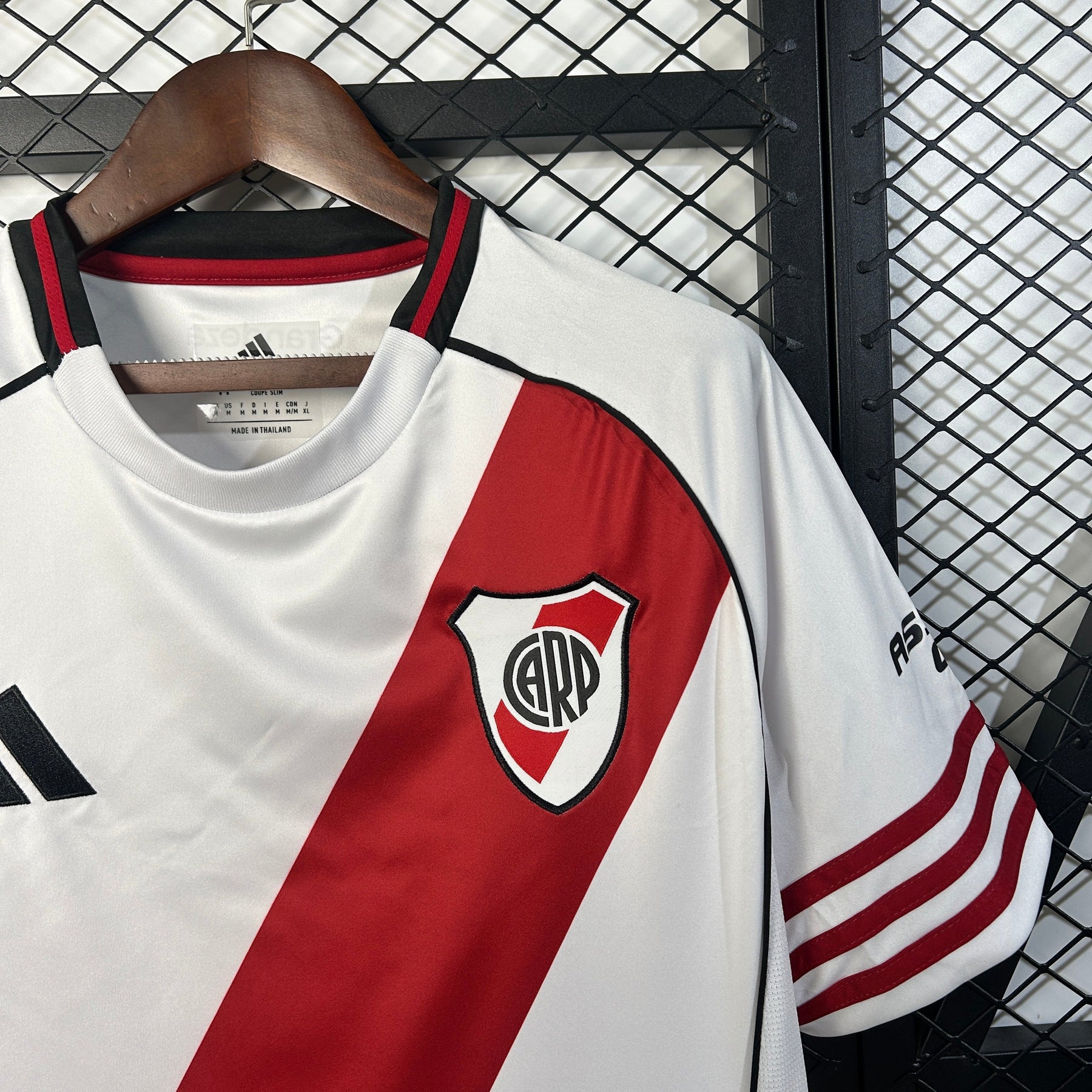 Camisa River Plate Home 25/26 - Adidas Torcedor Masculina - Lançamento