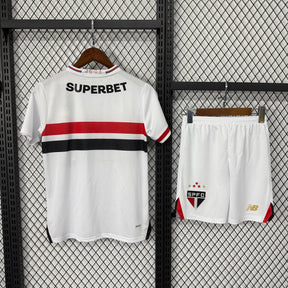 Kit Infantil São Paulo Titular 25/26 - Lançamento