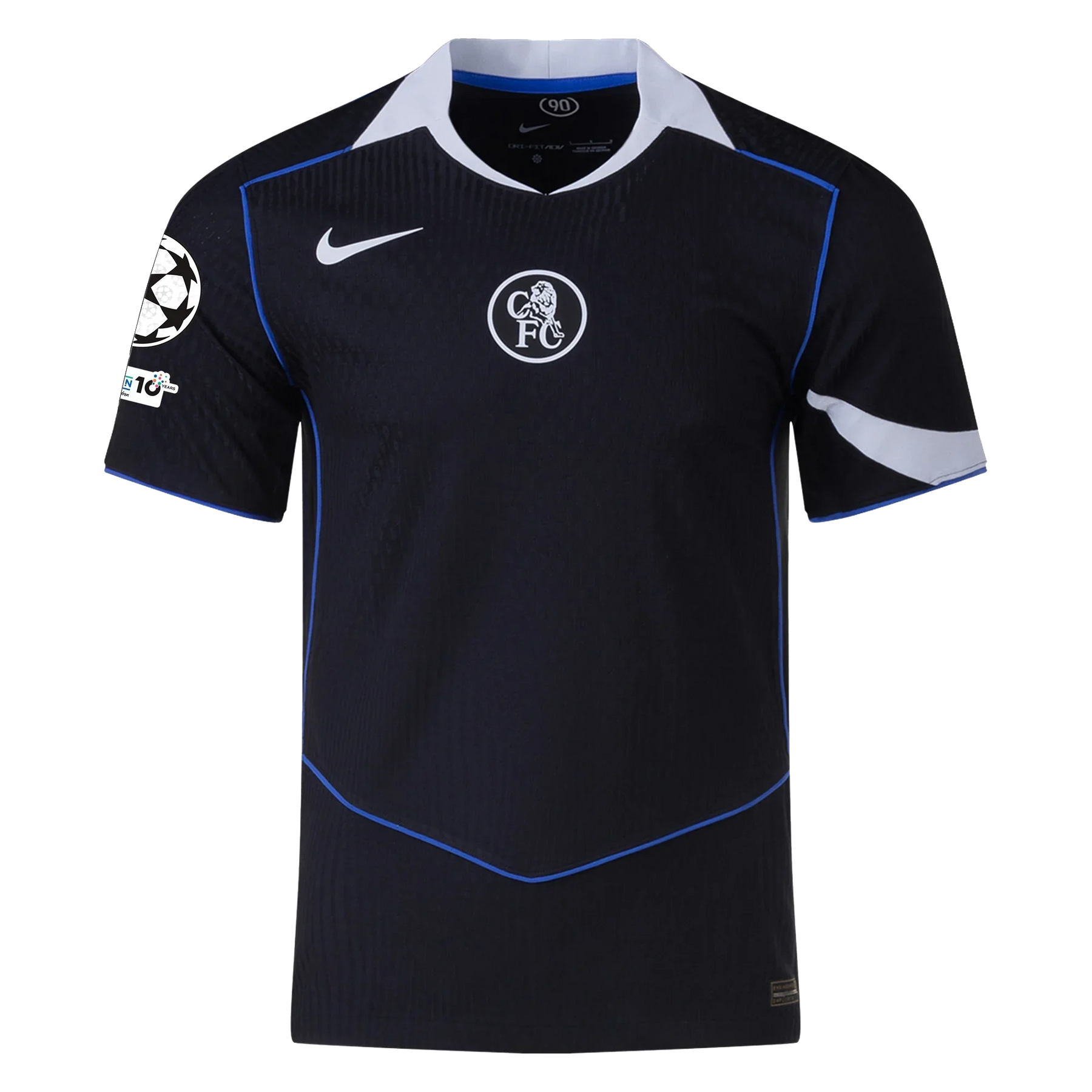 Camisa Chelsea Terceira 25/26 - Jogador Champions League - Nike Total 90