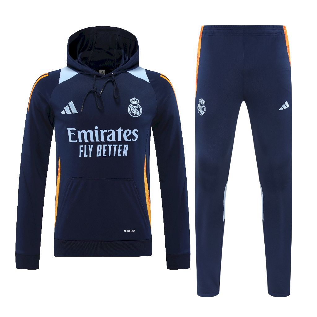 Conjunto Moleton+Calça Real Madrid 24/25