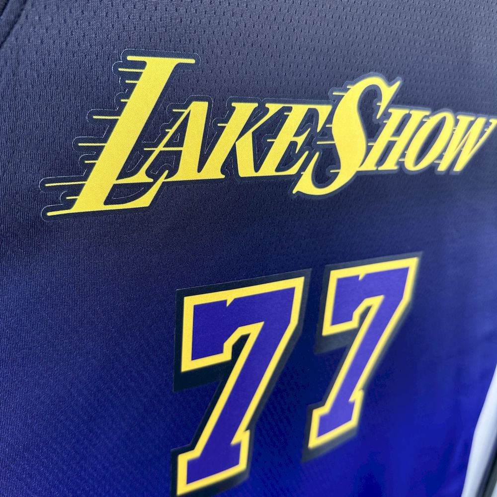 Camisa NBA Lakers #77 Doncic City Edition - 24/25