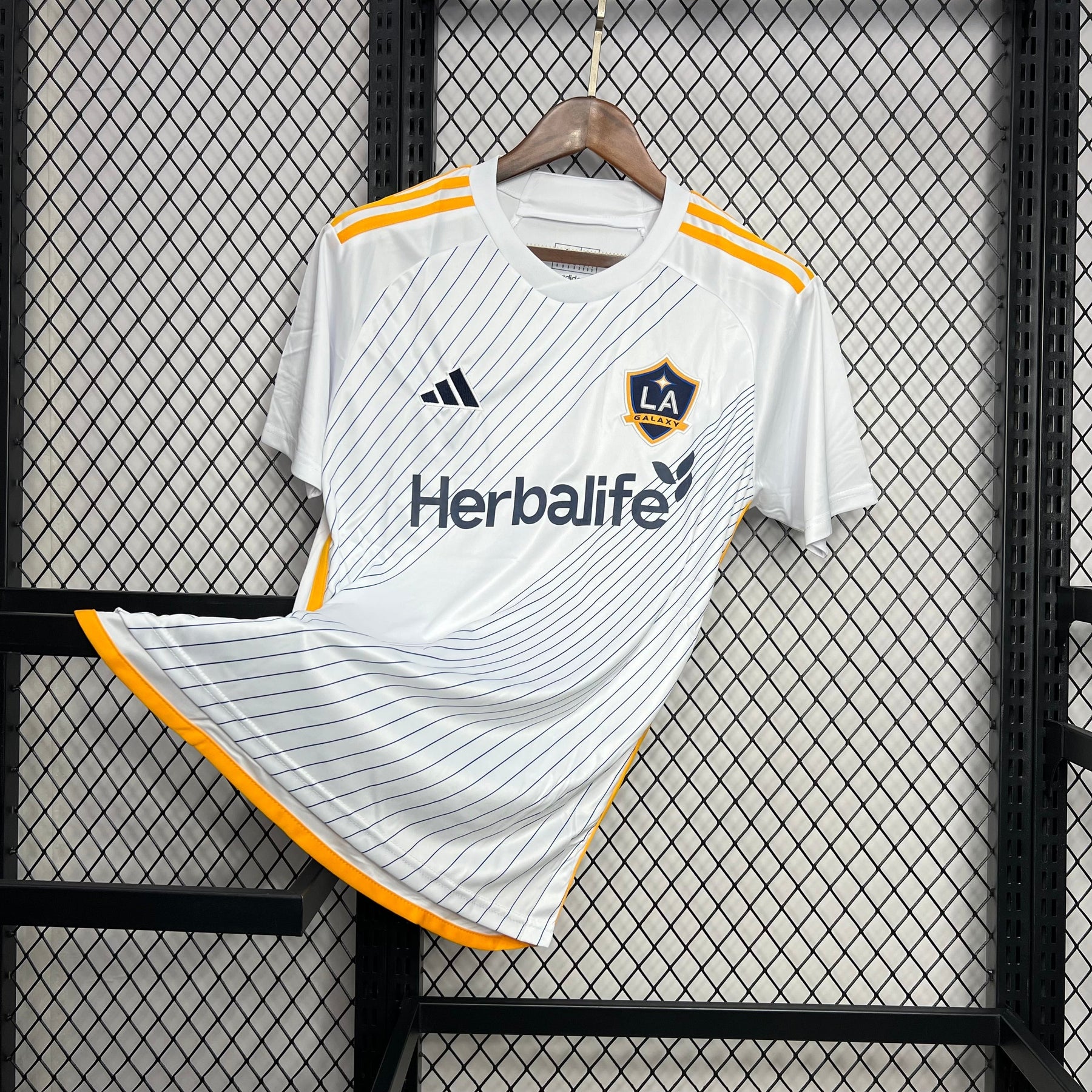 Camisa La Galaxy Home 24/25 - Adidas Torcedor Masculina