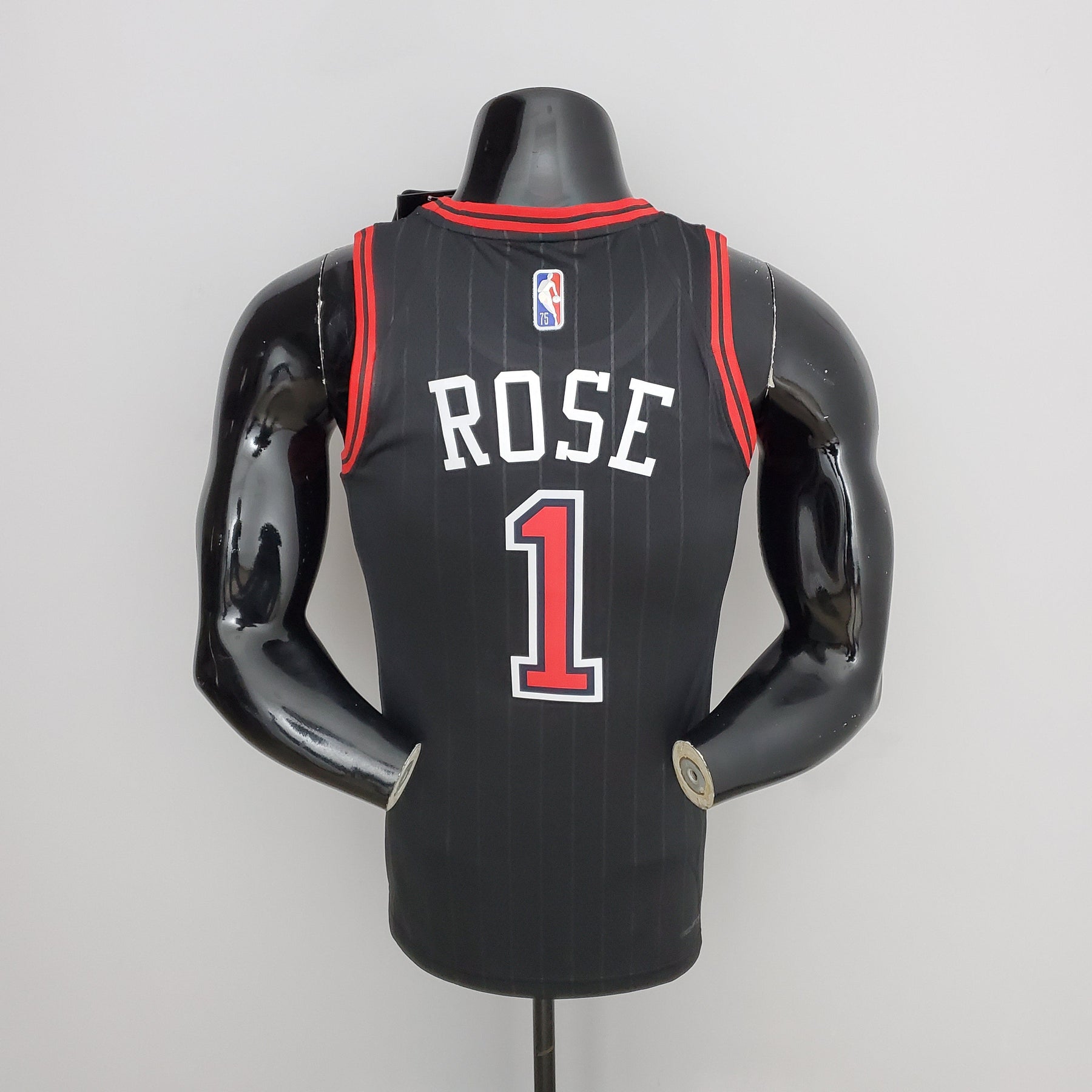 Camisa NBA Chicago Bulls #1 Rose - Flyers Black