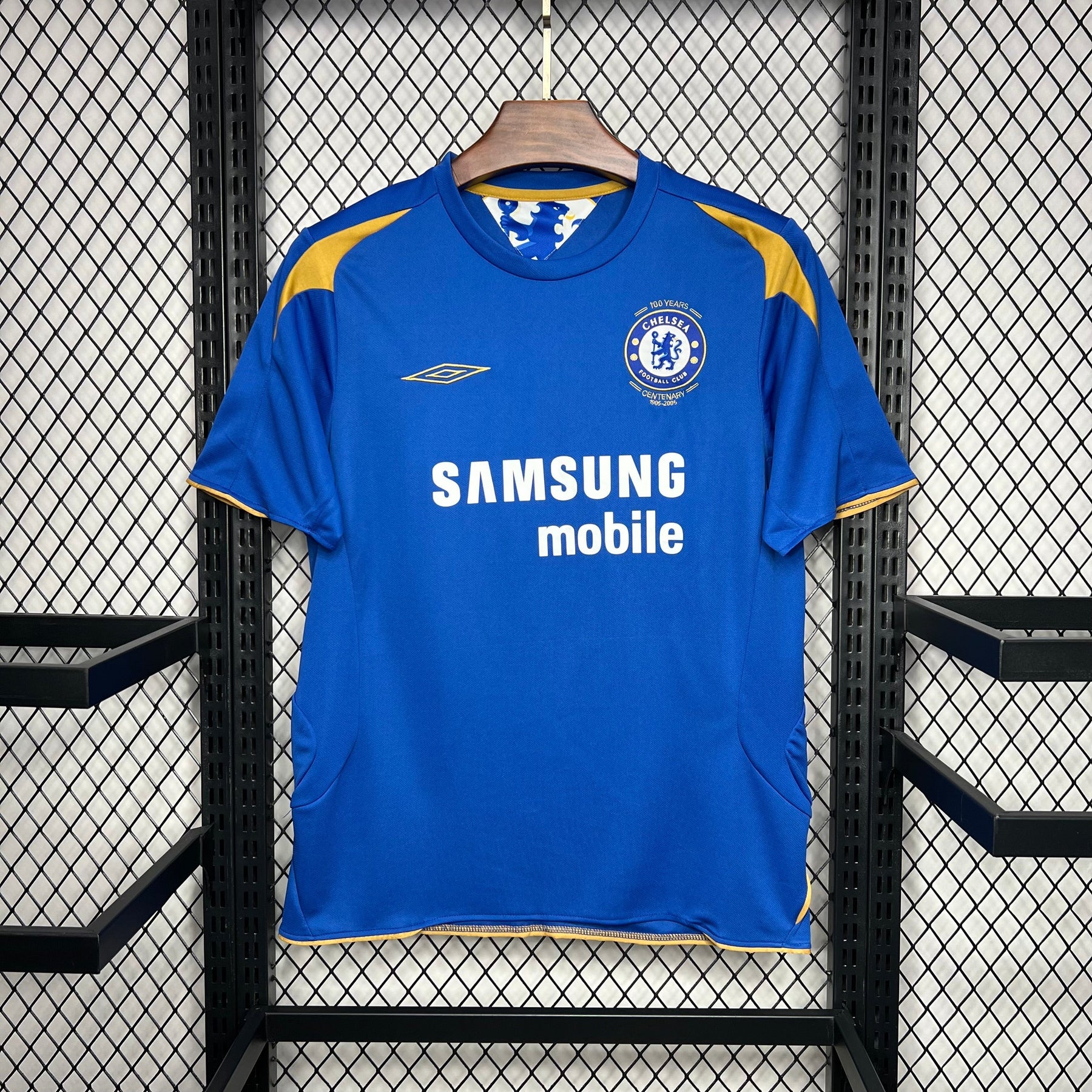 Camisa Chelsea Centenário Home 05/06 - Versão Retro