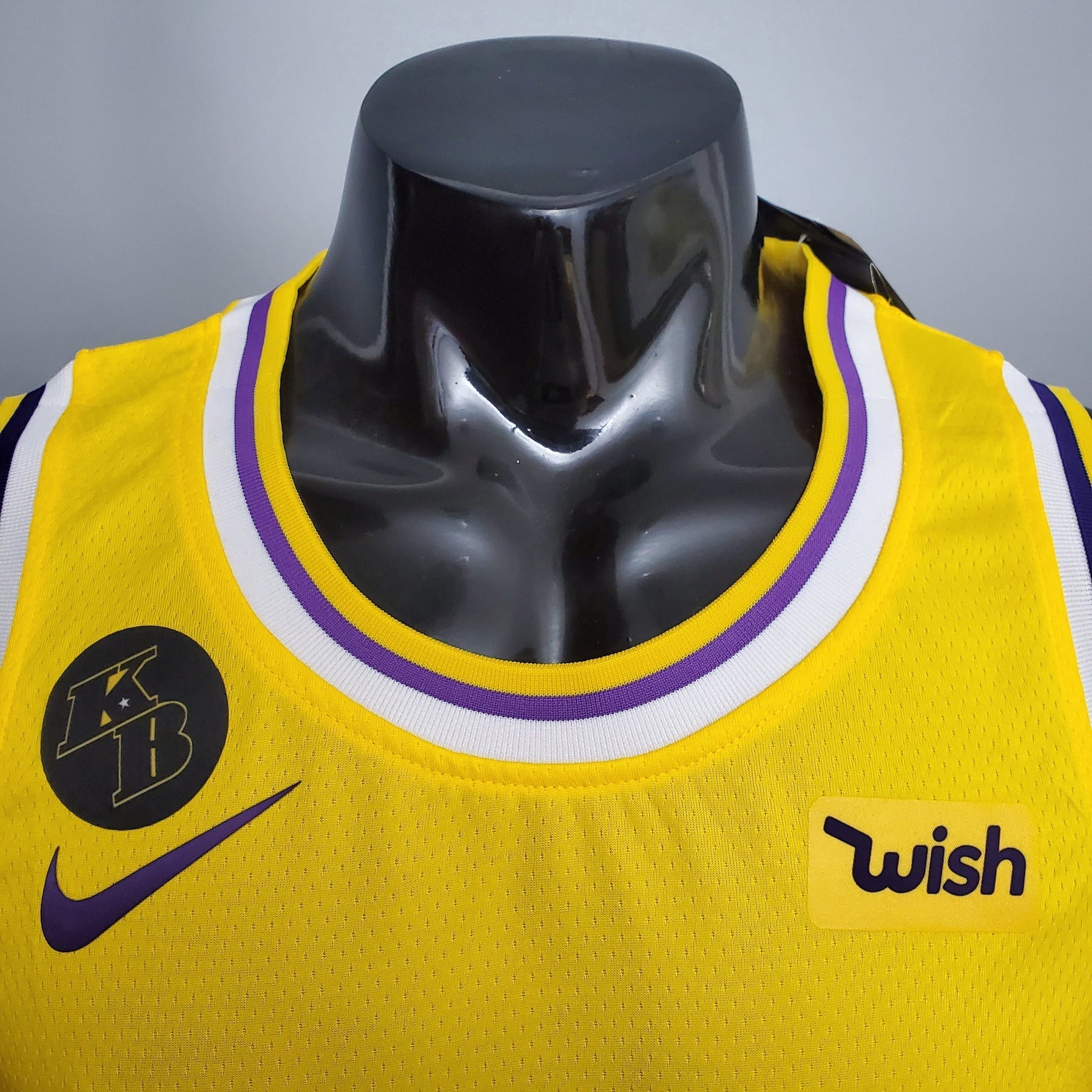 Camisa NBA Lakers #0 Kuzma Commemorative Yellow - 23/24