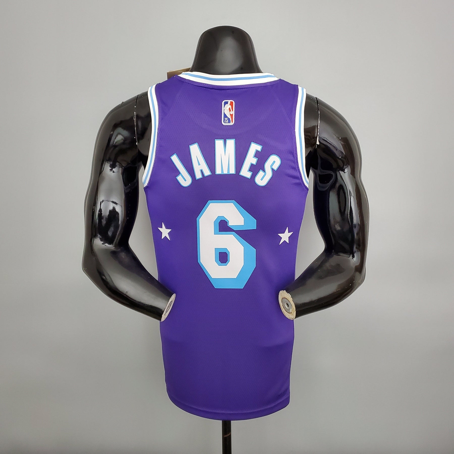 Camisa NBA Lakers #6 James City Edition Purple - 23/24