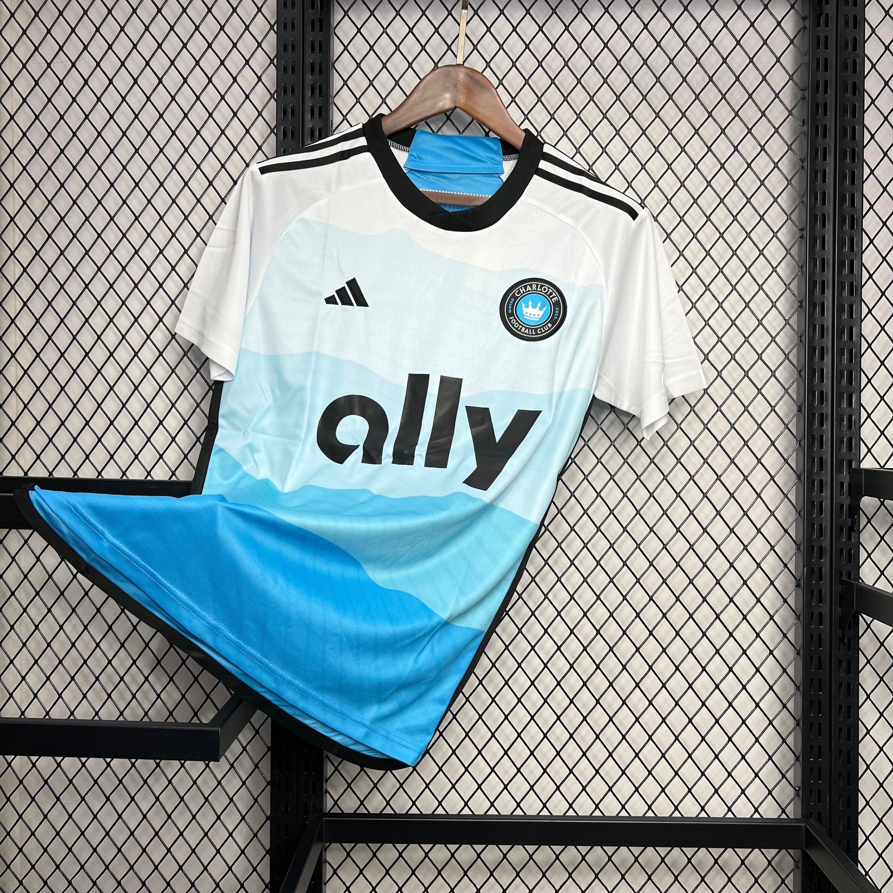 Camisa Charlotte Home 24/25 - Adidas Torcedor Masculina