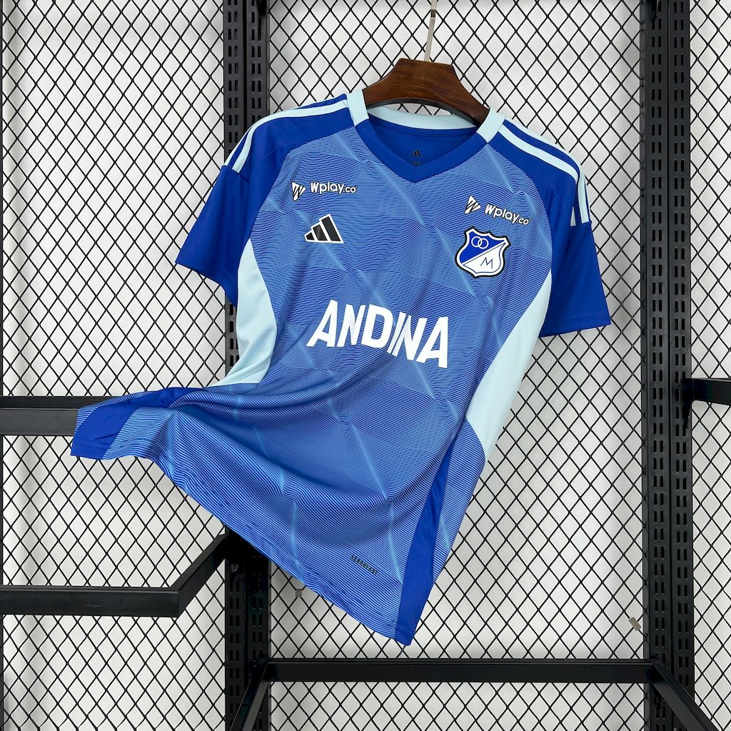 Camisa Millonarios Home 25/26 - Torcedor Masculina