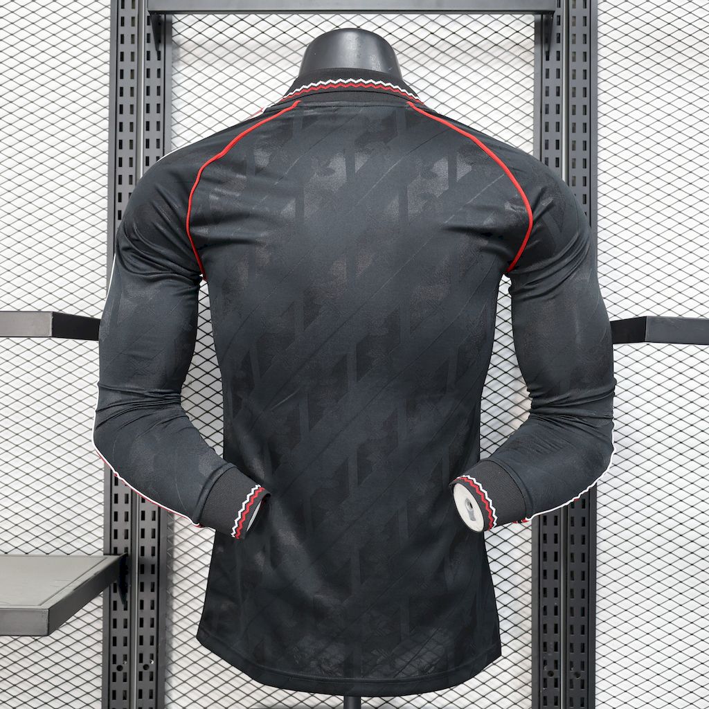 Camisa Manchester United Edição-Especial 25/26 - Versão Jogador Manga Comprida