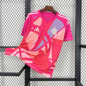 Camisa Flamengo Goleiro Rosa 25/26 - Torcedor Masculina