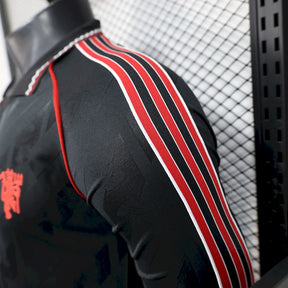 Camisa Manchester United Edição-Especial 25/26 - Versão Jogador Manga Comprida