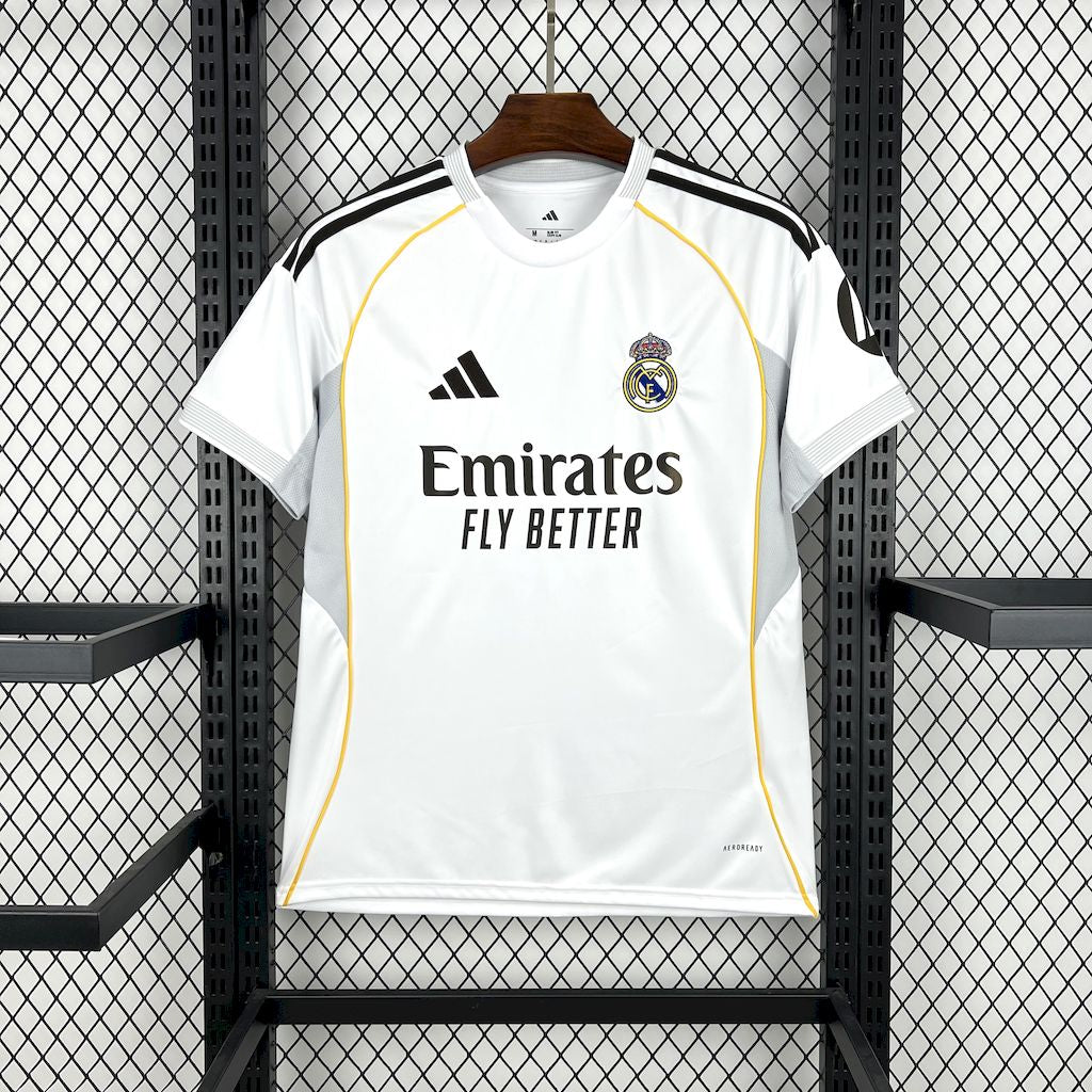 Camisa Real Madrid Home 25/26 - Torcedor Masculina