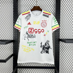 Camisa Ajax Amsterdanlm Bob Marley 40th 25/26 - Versão Torcedor
