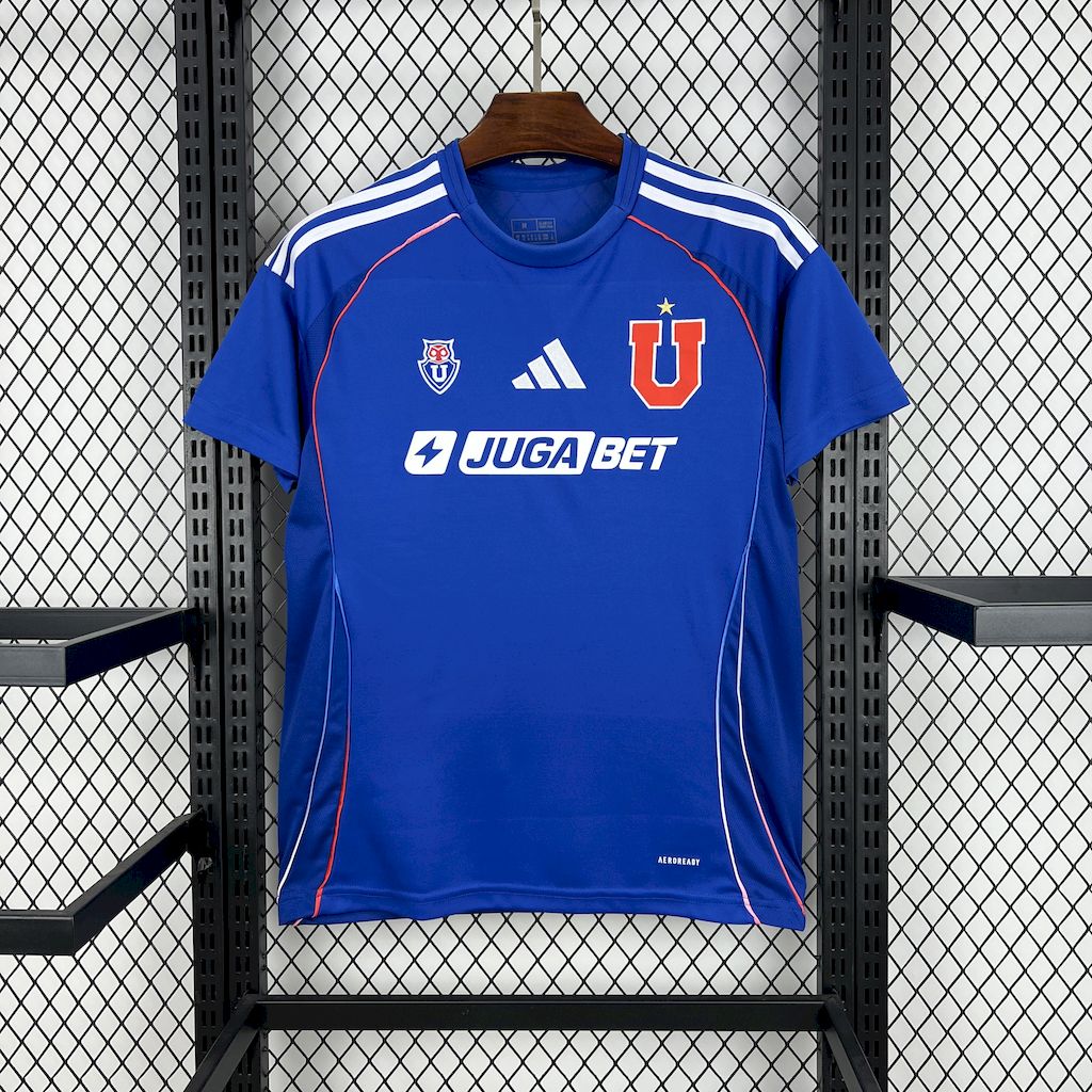 Camisa Universidad De Chile Home 25/26 - Torcedor Masculina