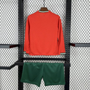 Kit Infantil Portugal Home 25/26 - Manga longa