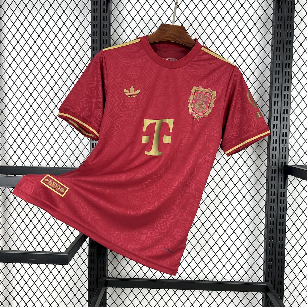 Camisa Bayern De Munique 24/25 Aniversario De 125 anos - Torcedor Masculina