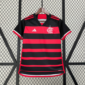 Camisa Flamengo Home Adidas Feminina 24/25 - Versão Torcedor